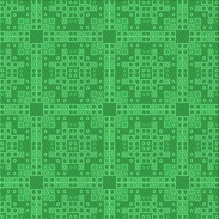 Round Machine Washable Transitional Neon Green Rug, wshpat3829grn