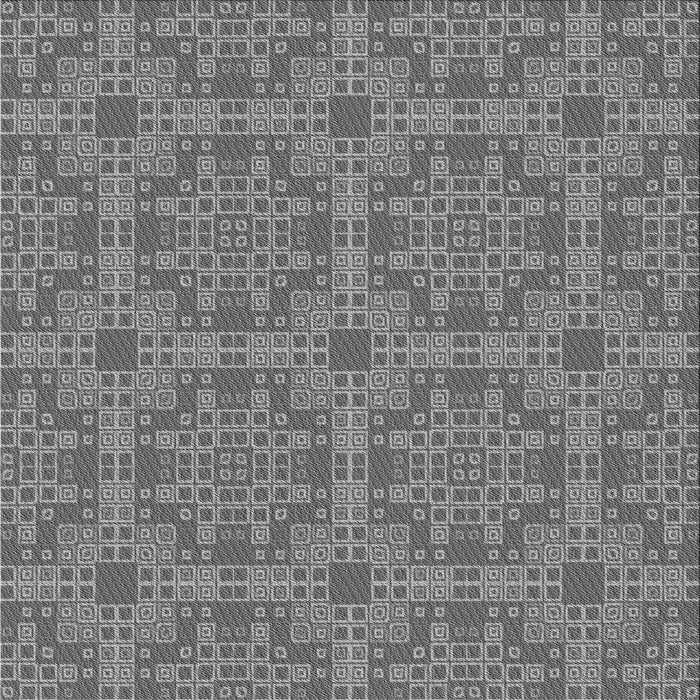 Round Patterned Gray Rug, pat3829gry