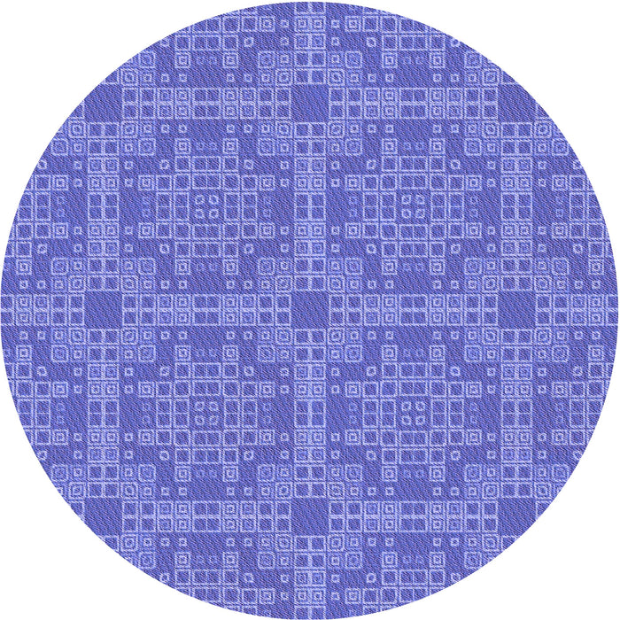 Square Machine Washable Transitional Purple Mimosa Purple Rug in a Living Room, wshpat3829pur