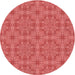 Square Machine Washable Transitional Red Rug in a Living Room, wshpat3829rd