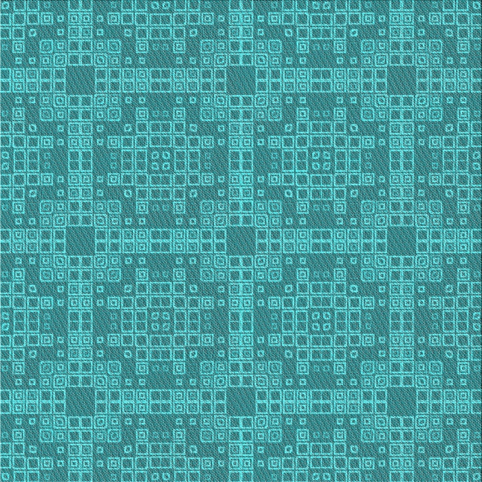 Sideview of Machine Washable Transitional Dark Cyan Green Rug, wshpat3829
