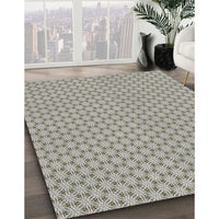 Patterned Gray Novelty Rug, pat382