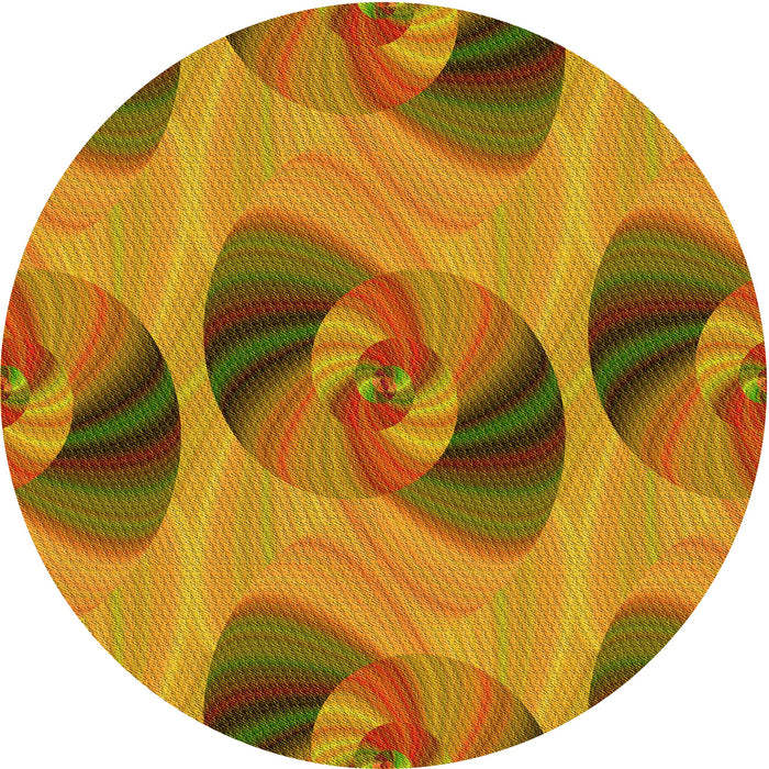 Square Machine Washable Transitional Mahogany Brown Rug in a Living Room, wshpat3830yw