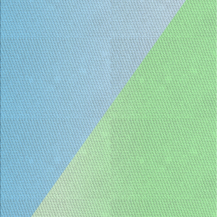 Machine Washable Transitional Magic Mint Green Rug, wshpat3831