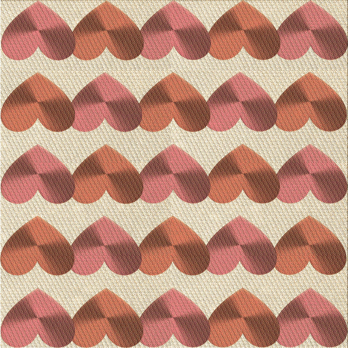 Round Machine Washable Transitional Red Rug, wshpat3832brn