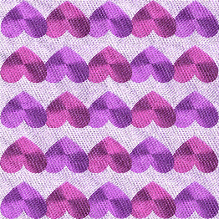 Round Patterned Pastel Purple Pink Rug, pat3832pur