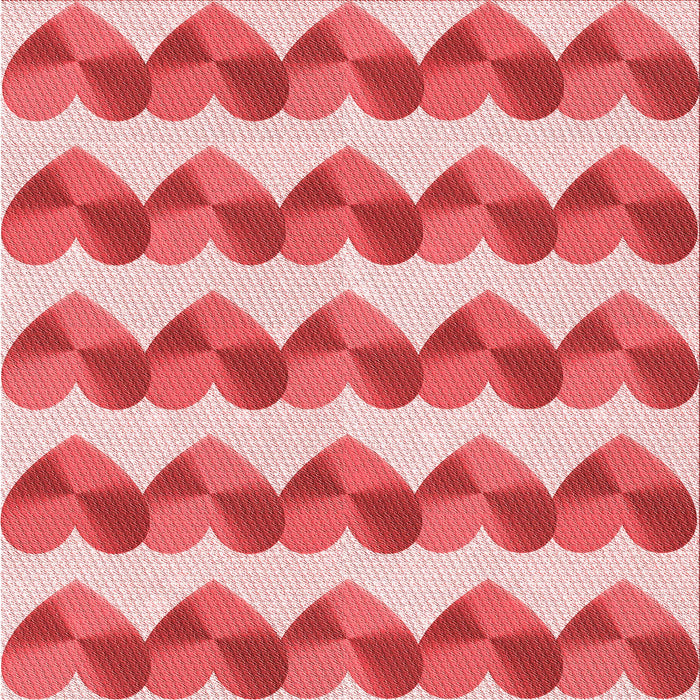 Round Machine Washable Transitional Pastel Pink Rug, wshpat3832rd