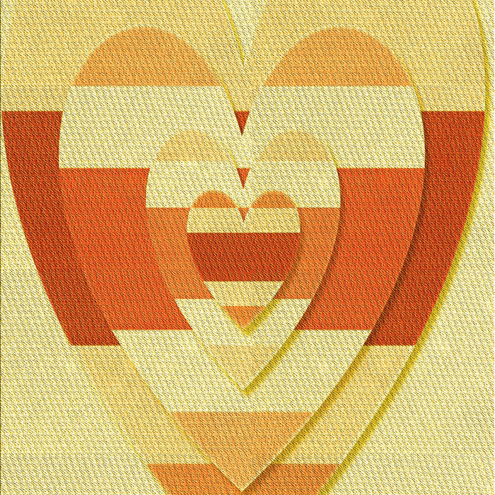 Machine Washable Transitional Neon Orange Rug, wshpat3833yw