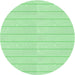 Square Patterned Light Green Rug, pat3835grn