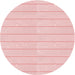 Square Patterned Pastel Red Pink Rug, pat3835rd