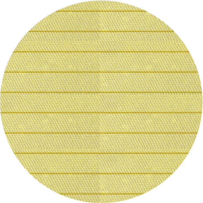 Square Machine Washable Transitional Golden Brown Yellow Rug in a Living Room, wshpat3835yw
