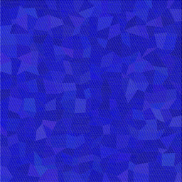 Square Patterned Blue Novelty Rug, pat3836