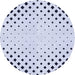 Square Patterned Lavender Blue Rug, pat3837blu