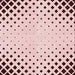 Round Patterned Pink Rug, pat3837rd