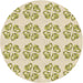 Square Patterned Golden Blonde Gold Rug, pat3838brn