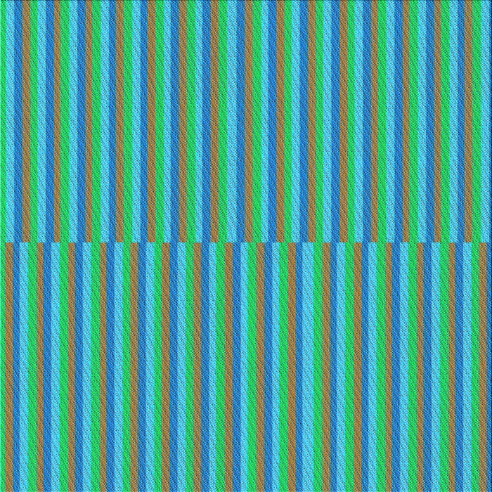 Round Patterned Sea Green Rug, pat3839lblu