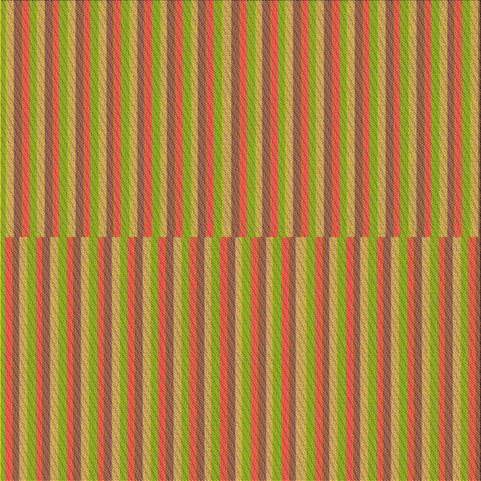 Round Patterned Red Rug, pat3839org