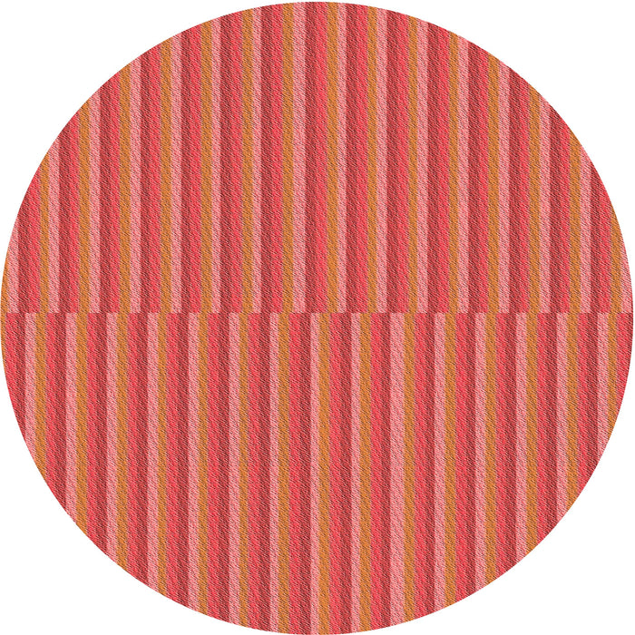 Square Patterned Red Rug, pat3839rd