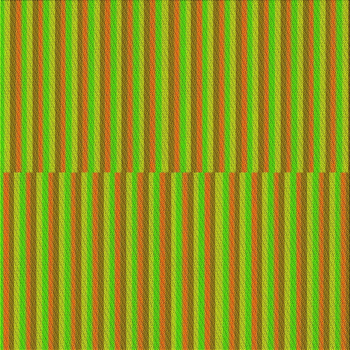 Round Patterned Bright Green Rug, pat3839yw