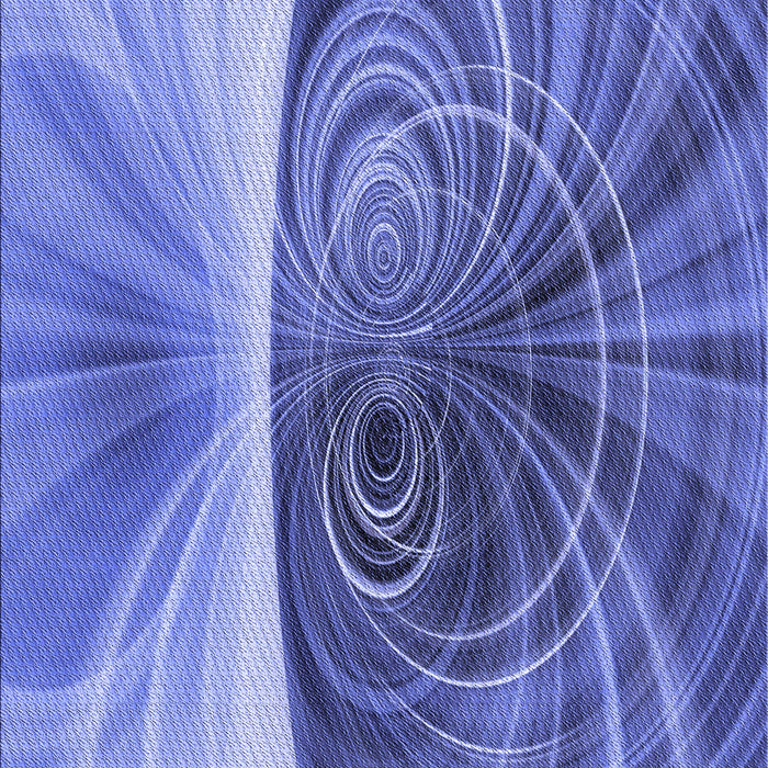 Patterned Sky Blue Rug, pat384blu