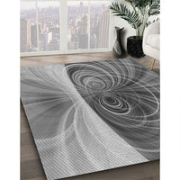 Patterned Gray Rug, pat384gry