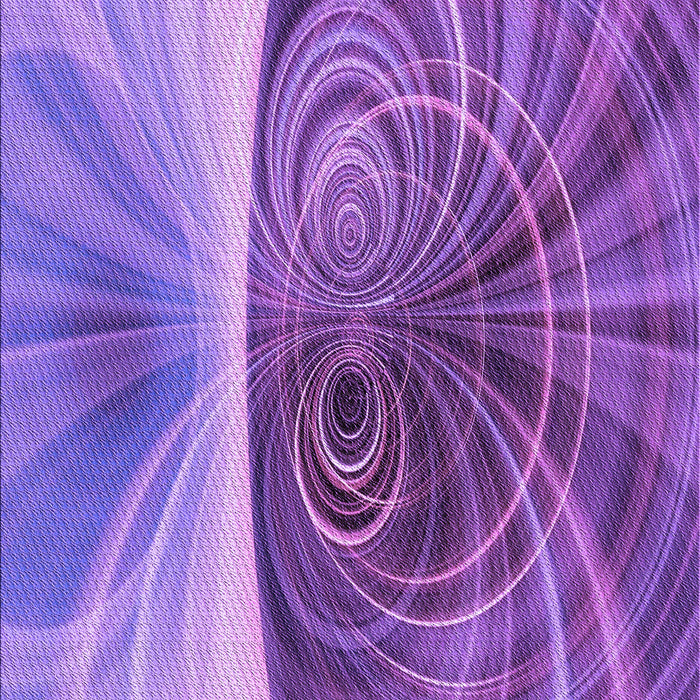 Machine Washable Transitional Purple Rug, wshpat384pur