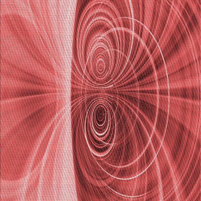 Patterned Red Rug, pat384rd