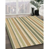 Patterned Copper Brown Rug, pat3840brn