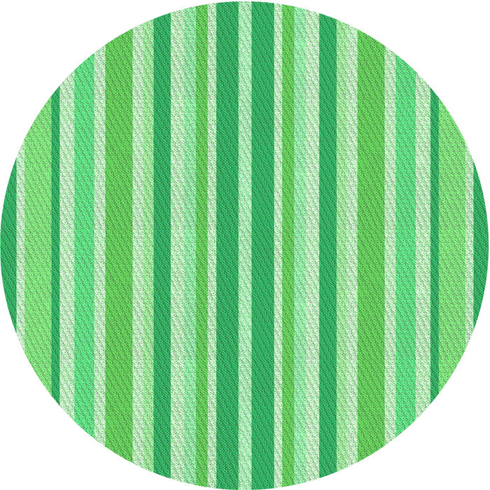 Square Patterned Green Rug, pat3840grn