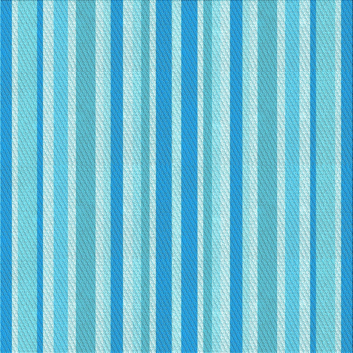 Round Patterned Deep Sky Blue Rug, pat3840lblu