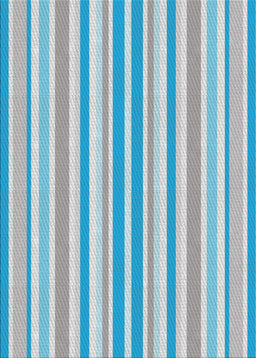 Patterned Blue Novelty Rug, pat3840