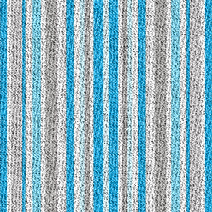 Patterned Blue Novelty Rug, pat3840