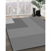 Patterned Ash Gray Rug, pat3842gry