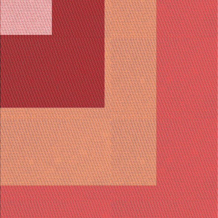 Patterned Red Rug, pat3842rd