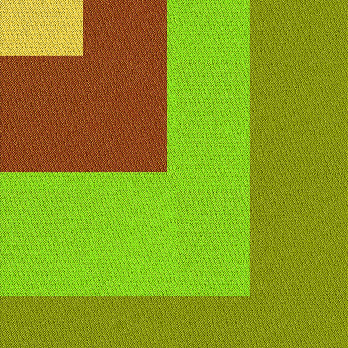 Patterned Dark Bisque Brown Rug, pat3842yw