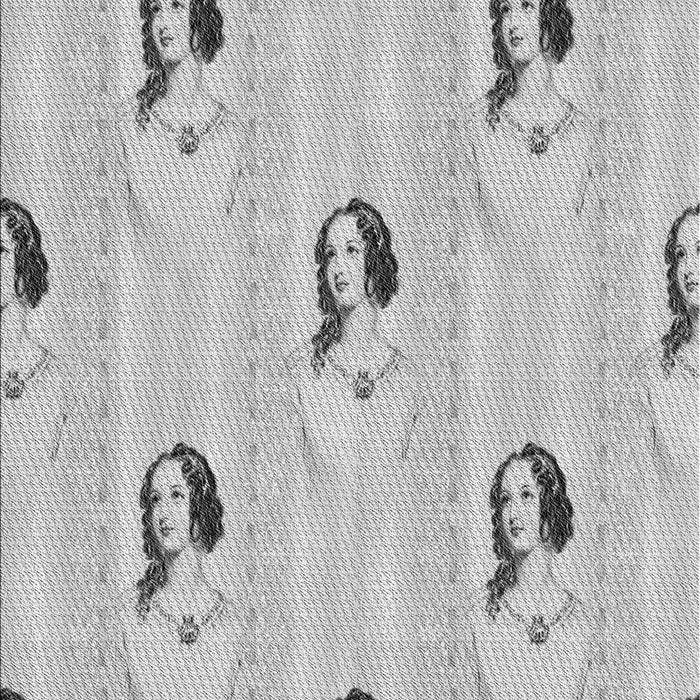 Patterned Gunmetal Gray Rug, pat3843gry