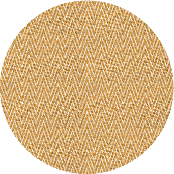 Square Patterned Orange Rug, pat3845org