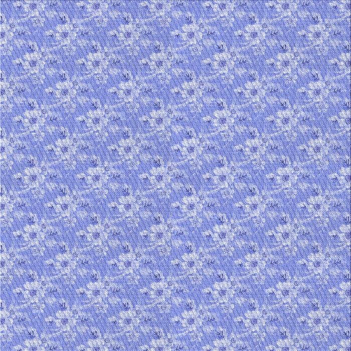 Round Machine Washable Transitional Light Slate Blue Rug, wshpat3846blu