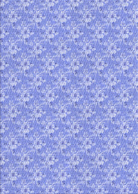Machine Washable Transitional Light Slate Blue Rug, wshpat3846blu