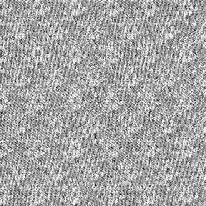 Machine Washable Transitional Gray Rug, wshpat3846gry