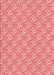 Patterned Pastel Pink Rug, pat3846rd