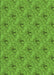 Patterned Dark Lime Green Rug, pat3847grn