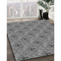 Patterned Ash Gray Rug, pat3847gry