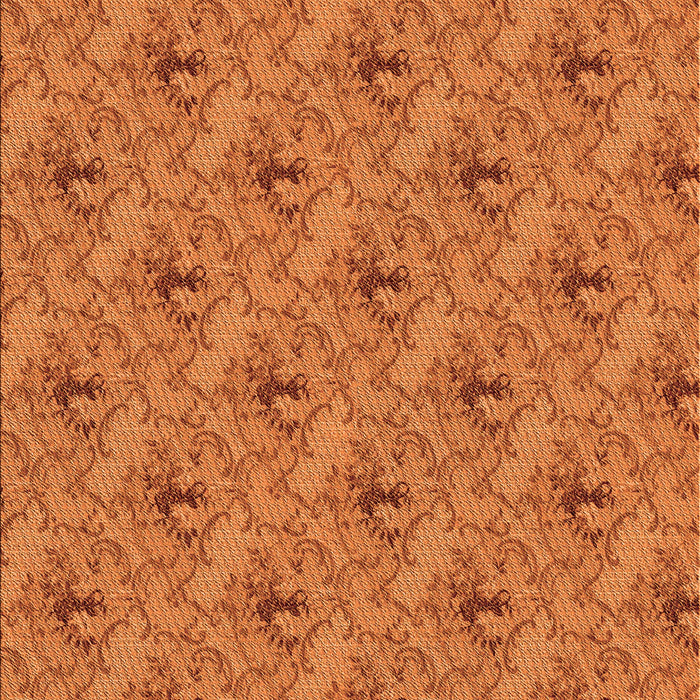 Machine Washable Transitional Neon Orange Rug, wshpat3847org