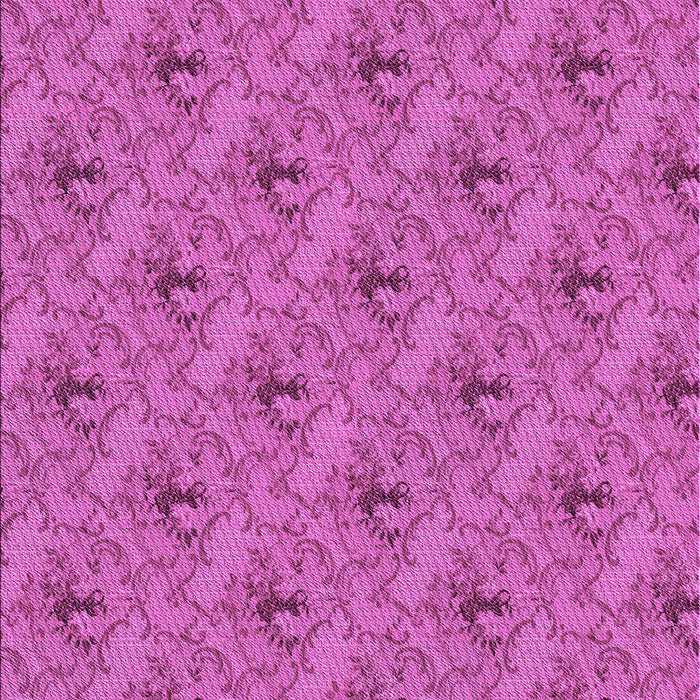 Machine Washable Transitional Bright Neon Pink Purple Rug, wshpat3847pur