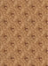Patterned Mahogany Brown Novelty Rug, pat3847