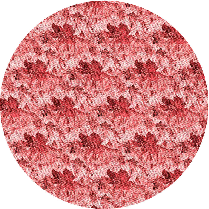 Square Patterned Light Coral Pink Rug, pat3848rd