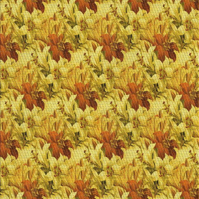 Machine Washable Transitional Deep Yellow Rug, wshpat3848yw