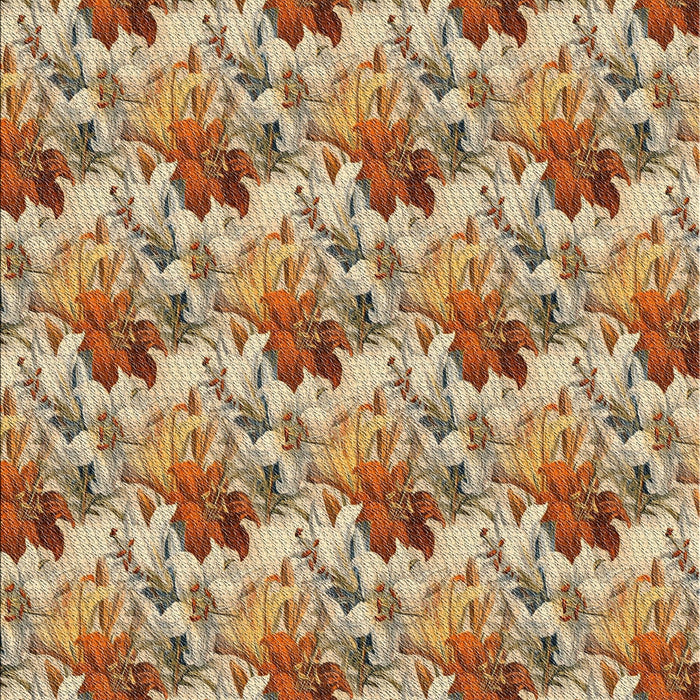 Machine Washable Transitional Saddle Brown Rug, wshpat3848