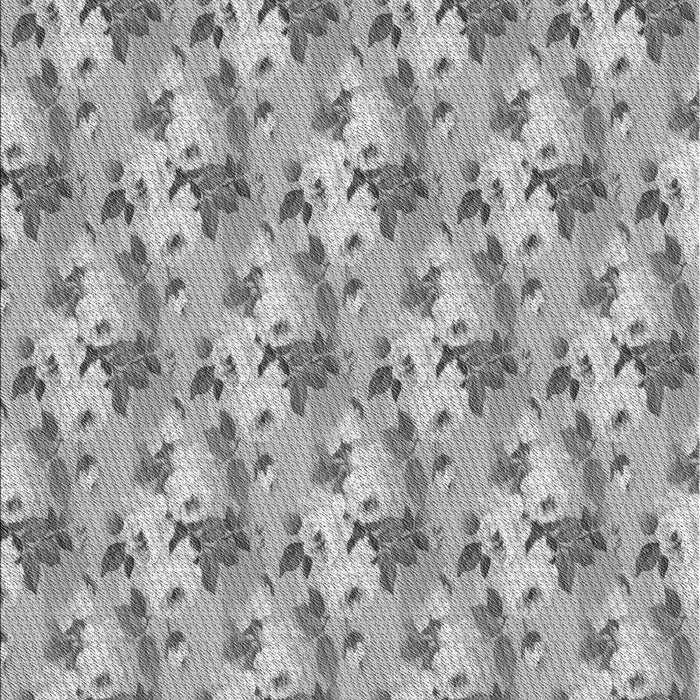 Patterned Platinum Gray Rug, pat3849gry